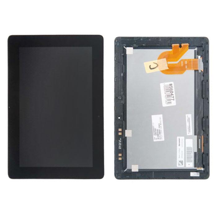 

Дисплей в сборе с тачскрином и передней панелью для Asus TF701T, оригинал, Черный