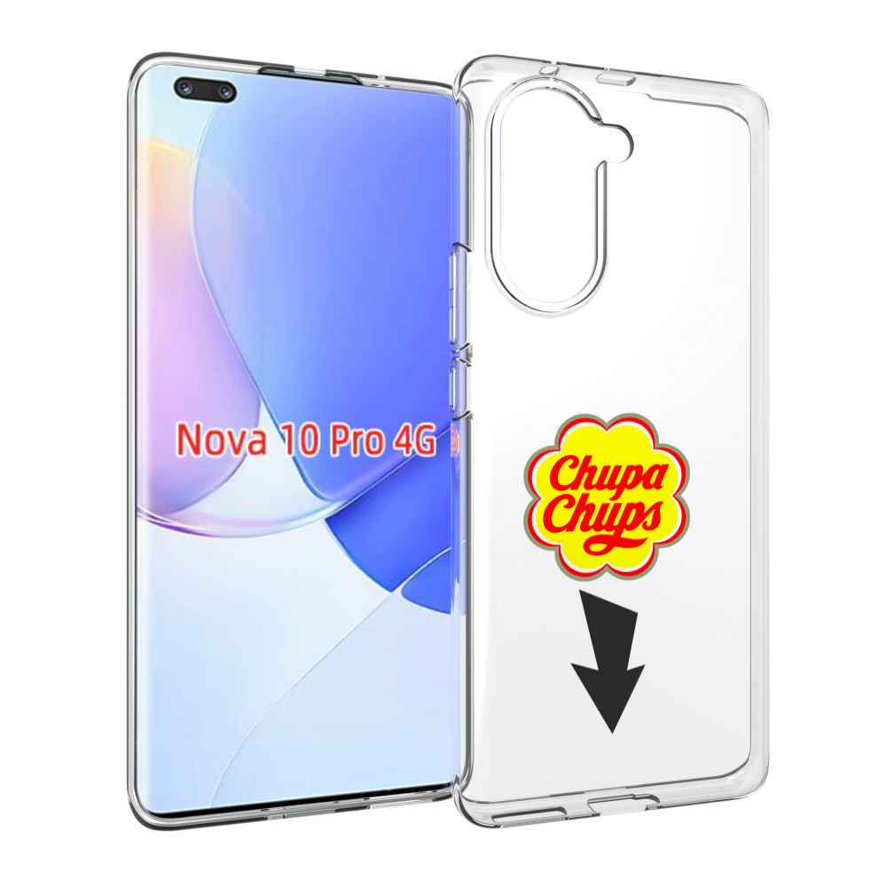 Чехол MyPads чупа чупс для Huawei Nova 10 Pro противоударный