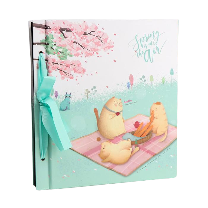 

Фотоальбом на 1000 фото 10х15 см "Кошки на пикнике" 32х35,5х7 см
