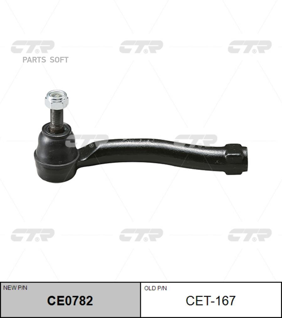 

CTR Наконечник рт TOYOTA YARIS 05- лев. CTR CET-167