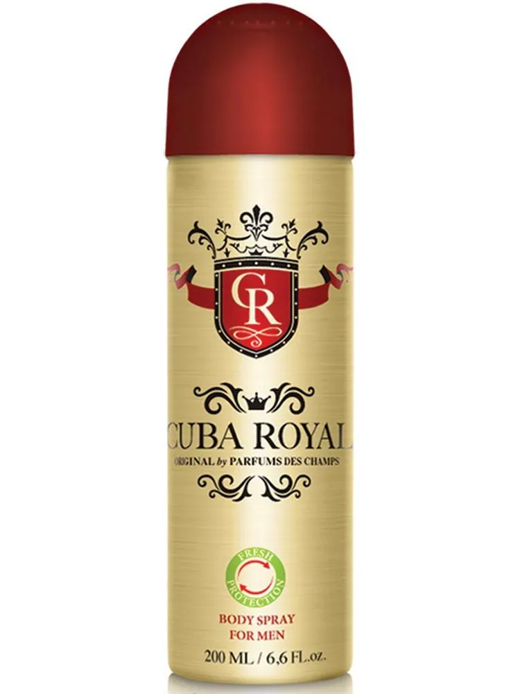Дезодорант Cuba мужской Royal Men, 200 мл