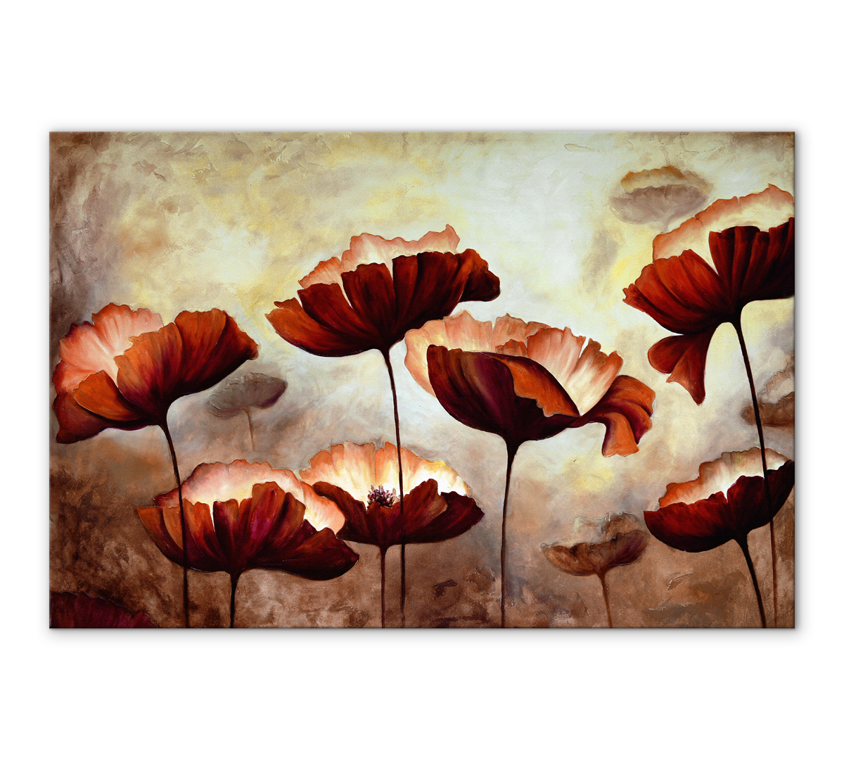 

Картина интерьерная на холсте Poly Print Art Маки 40х60 см.