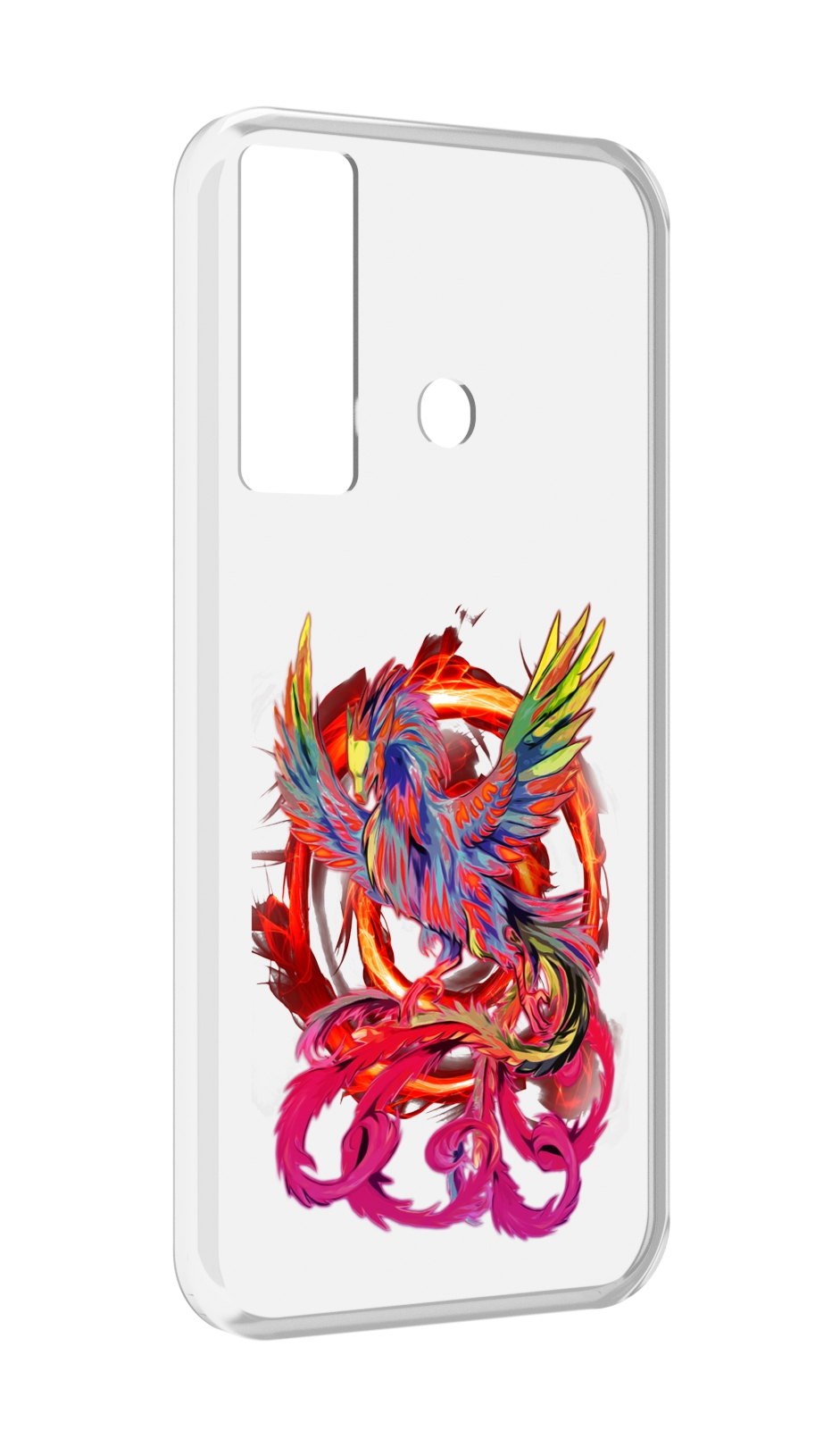 

Чехол MyPads красочный феникс для Tecno Camon 17, Прозрачный, Tocco