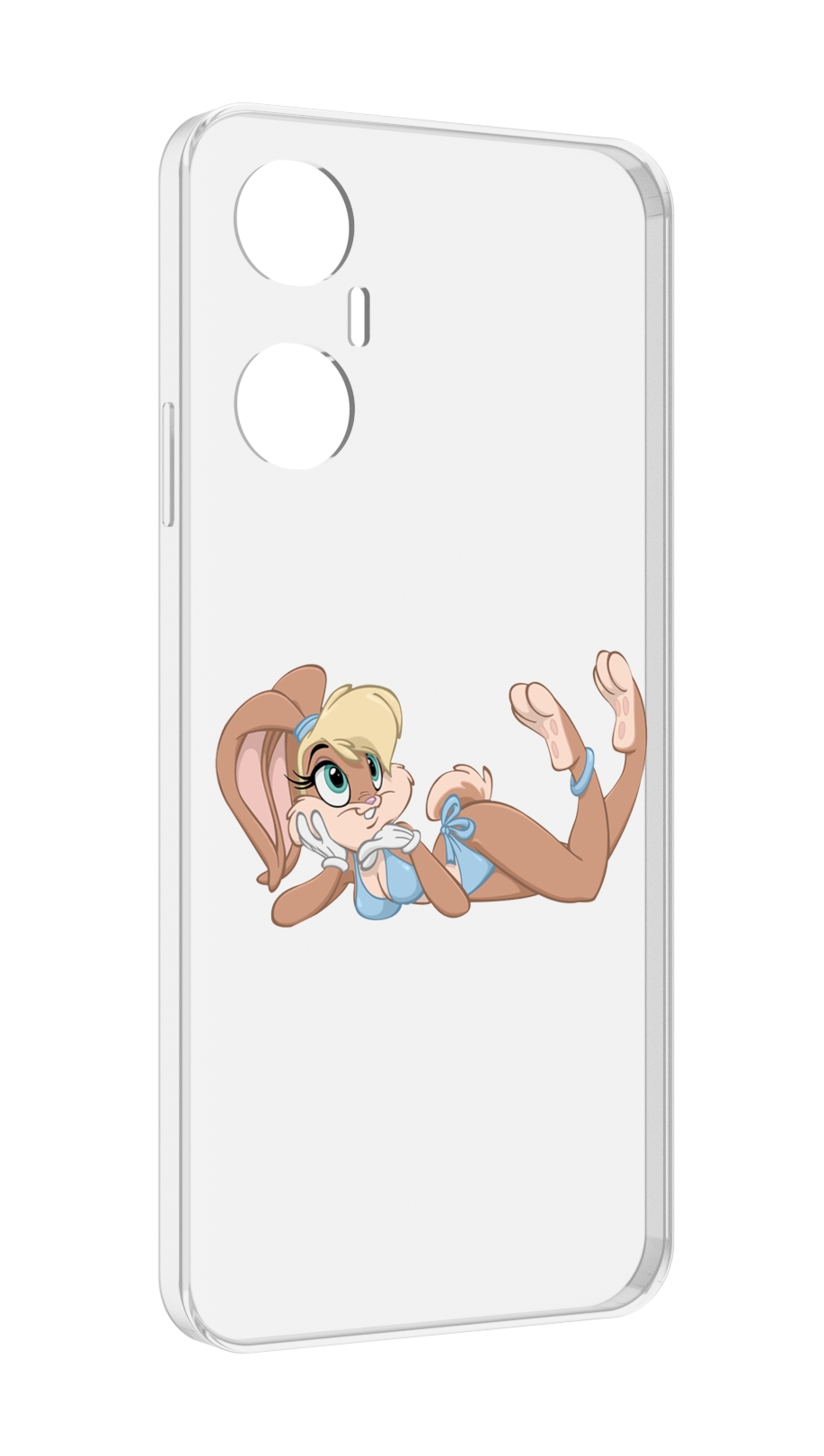 Чехол MyPads зайка-в-купальнике для Infinix Hot 20 5G