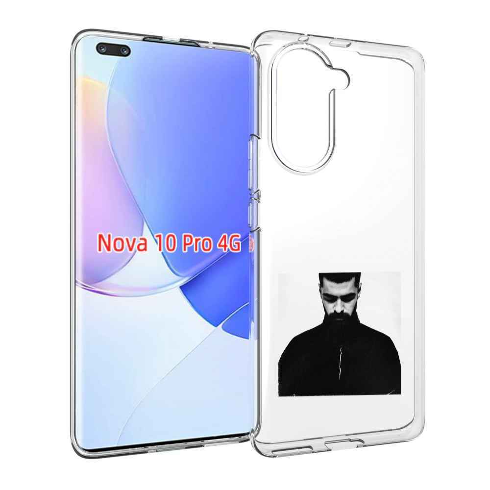 Чехол MyPads Buster Keaton Miyagi мужской для Huawei Nova 10 Pro противоударный