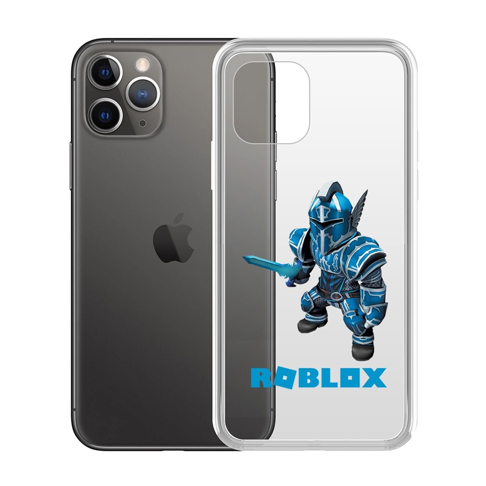 

Чехол-накладка Krutoff Clear Case Roblox-Рыцарь Алар для iPhone 11 Pro, Прозрачный