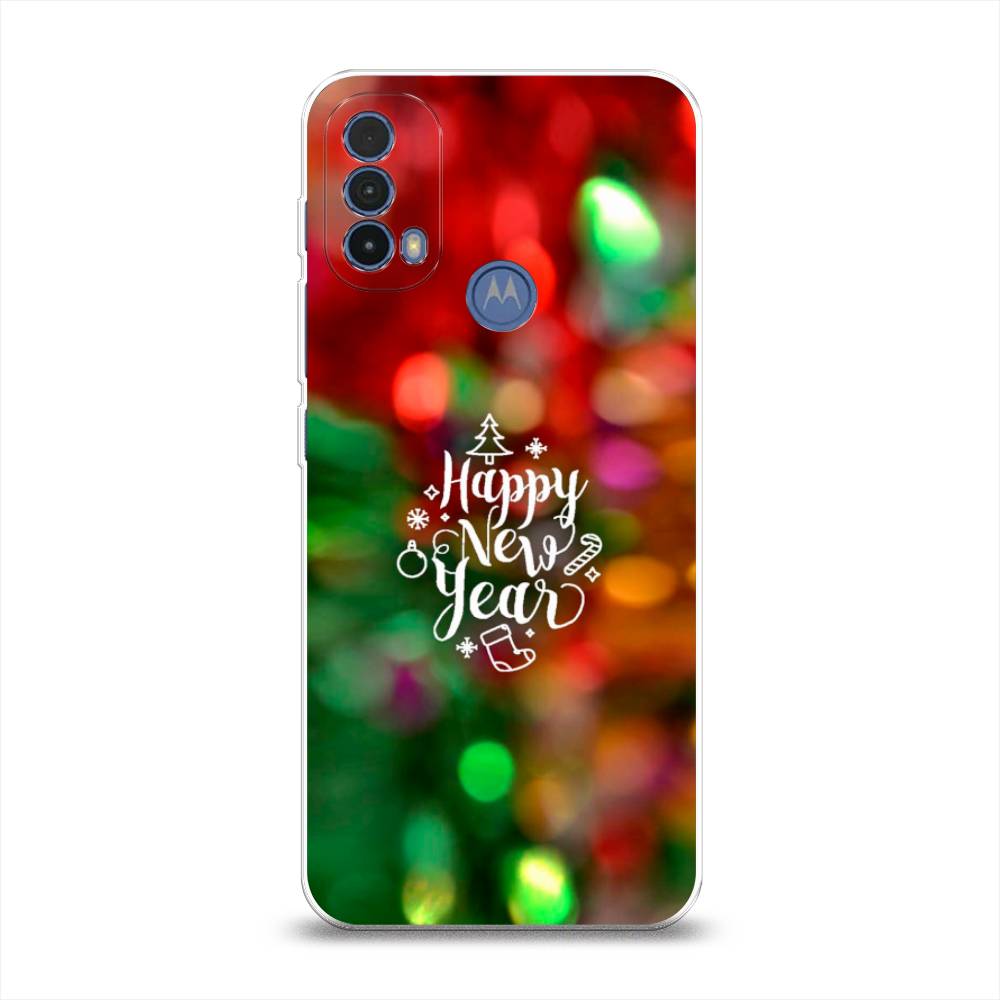 

Чехол на Lenovo K14 Plus "Новый Год на елке", Зеленый;красный;желтый, 243550-5