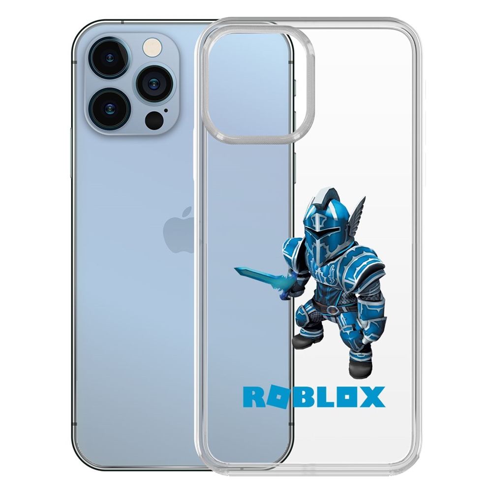 

Чехол-накладка Krutoff Clear Case Roblox-Рыцарь Алар для iPhone 13, Прозрачный