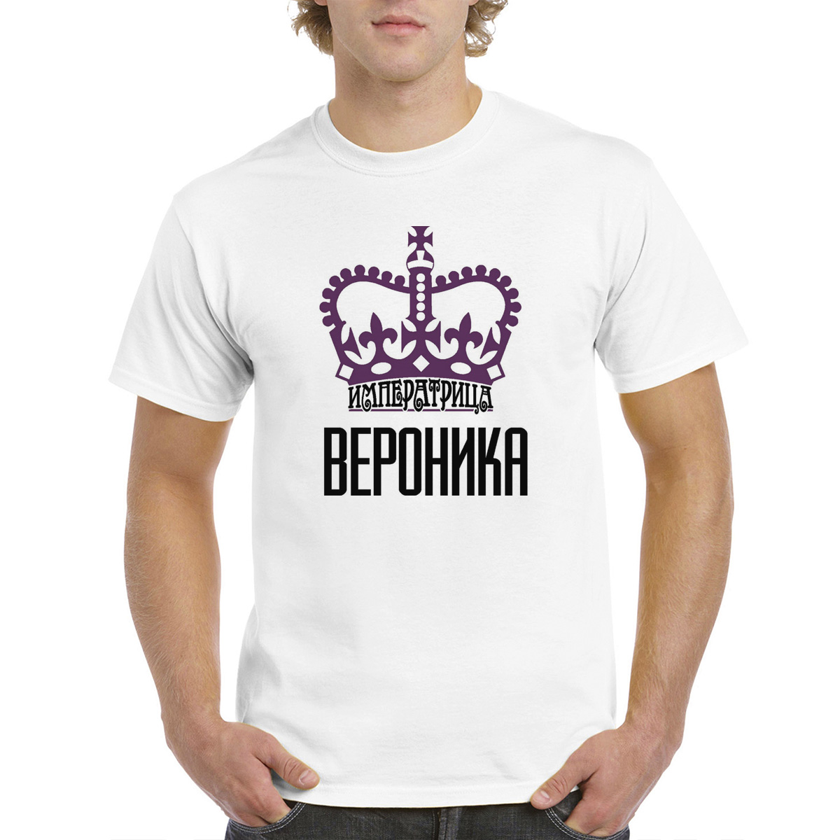 

Футболка женская CoolPodarok 48M04444 белая 48 RU, Белый, 48M04444