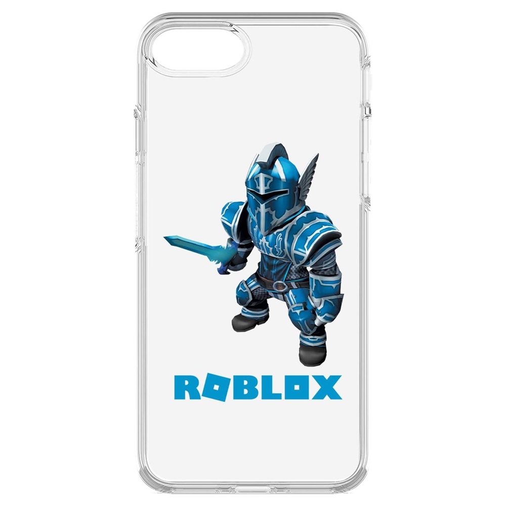

Чехол-накладка Krutoff Clear Case Roblox-Рыцарь Алар для iPhone 7/8/SE, Прозрачный