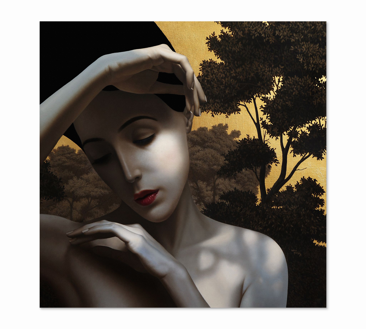 

Картина интерьерная на холсте Poly Print Art Картина 8 Слава Фокк 50х50 см.