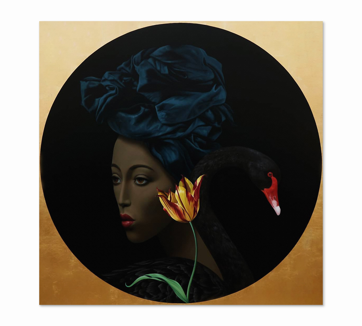 

Картина интерьерная на холсте Poly Print Art Картина 9 Слава Фокк 60х60 см.