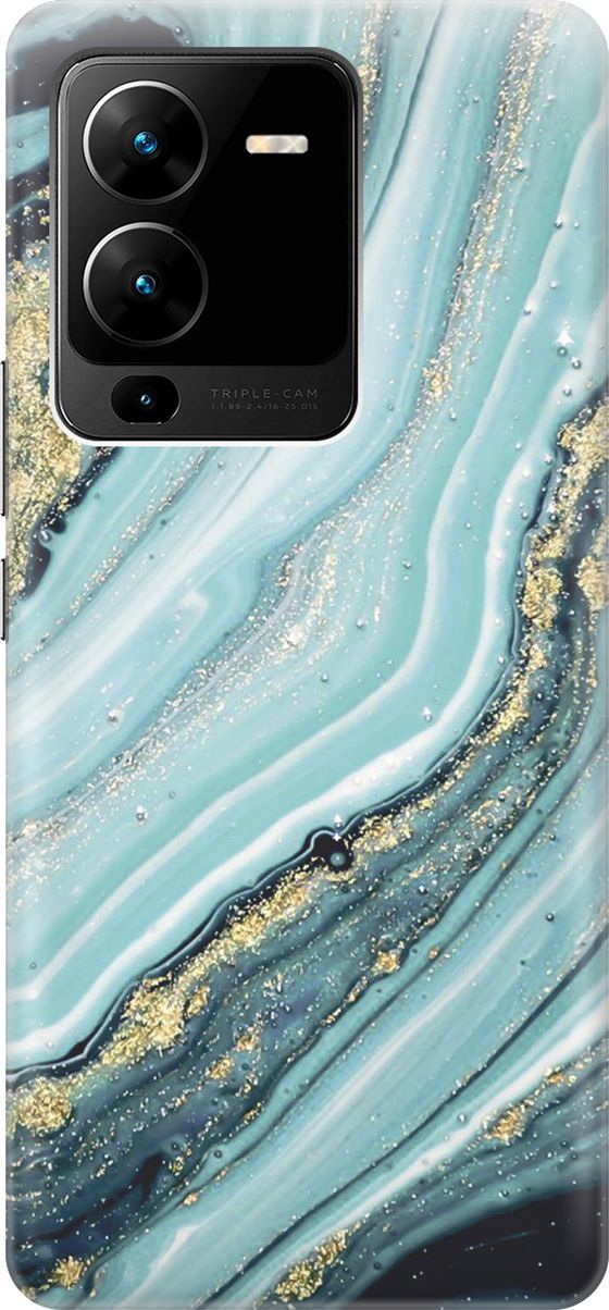 Силиконовый чехол на Vivo V25 Pro 5G с принтом 