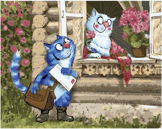 

Картина по номерам Paintboy PK 11109 Вам письмо 40*50, Вам письмо