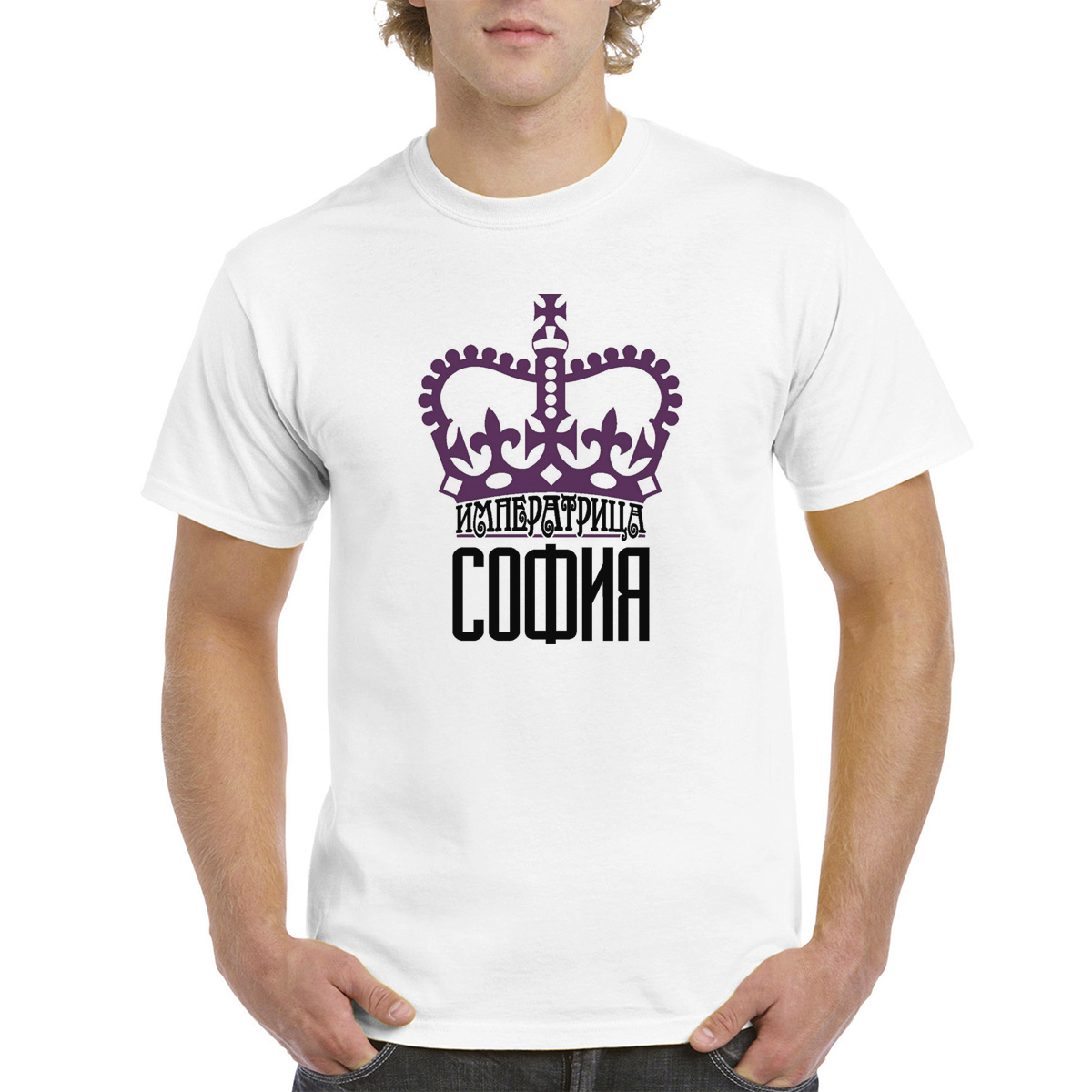 

Футболка женская CoolPodarok 48M04473 белая 48 RU, Белый, 48M04473