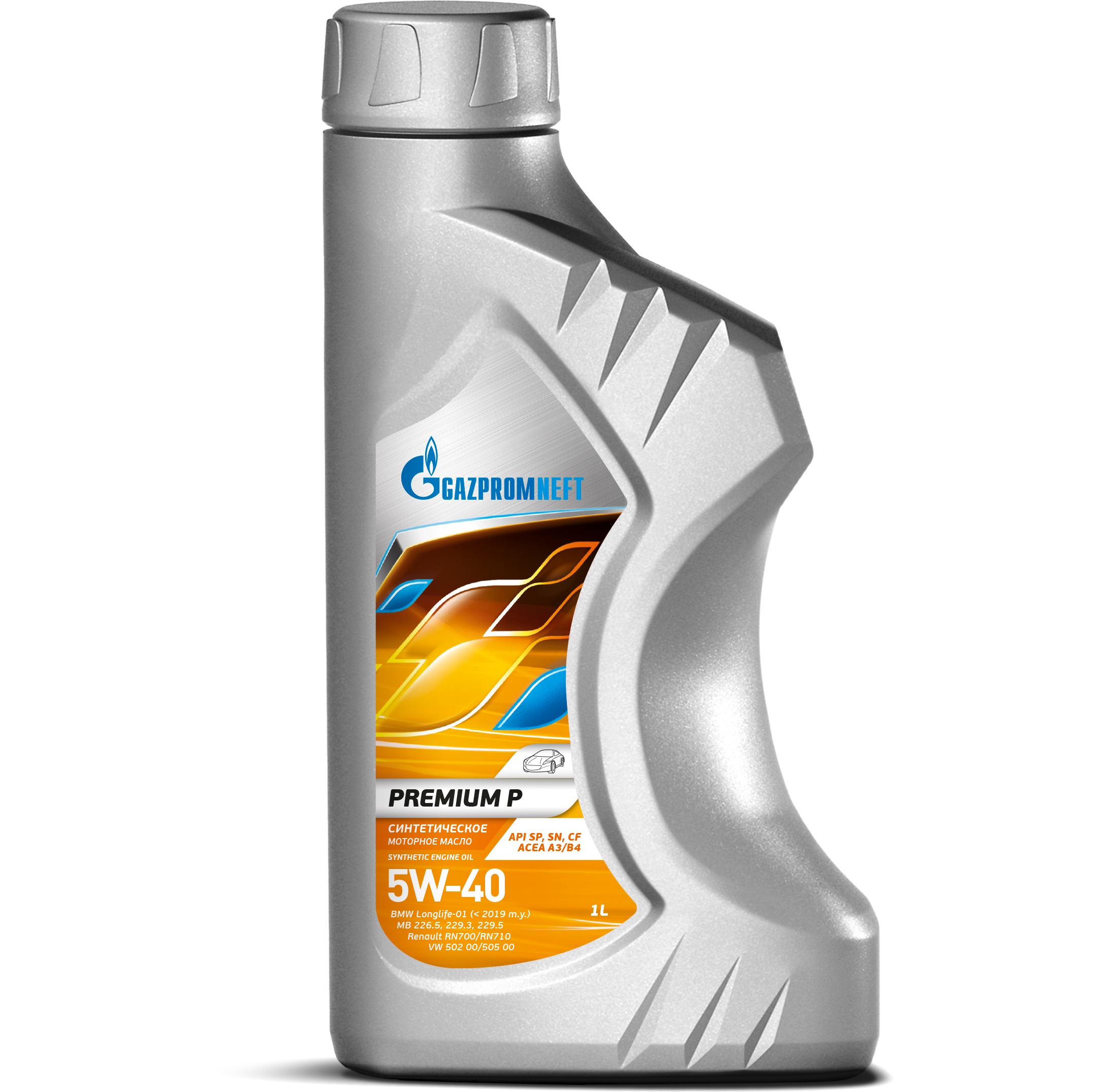 

Масло моторное Gazpromneft Premium P 5W-40 1л, Premium P