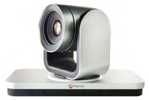 EagleEye IV-12x Camera with Polycom 2012 logo, 12x zoom, silver and black, MPTZ-10. Compat