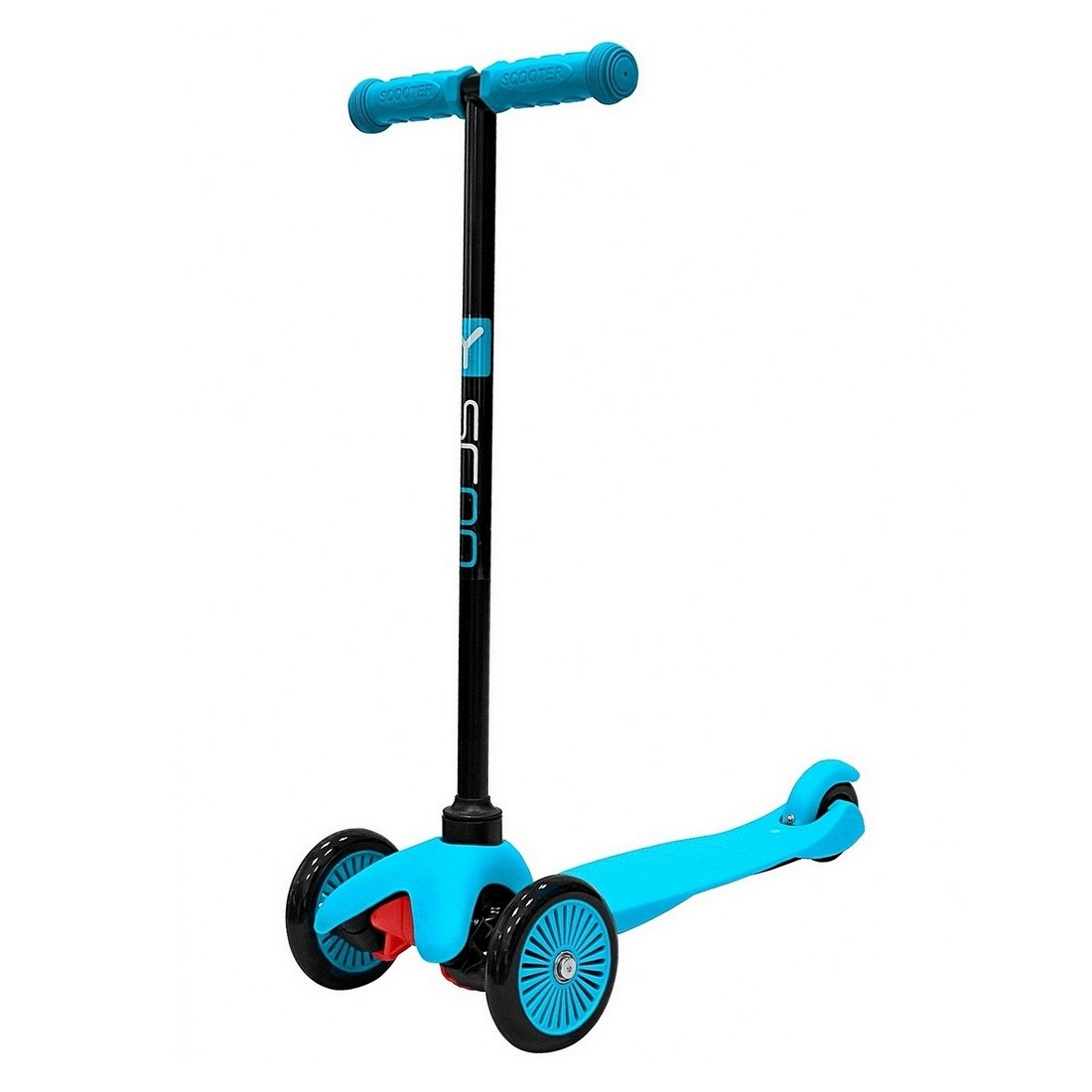

Самокат трехколесный Y-SCOO RT Mini Simple, blue