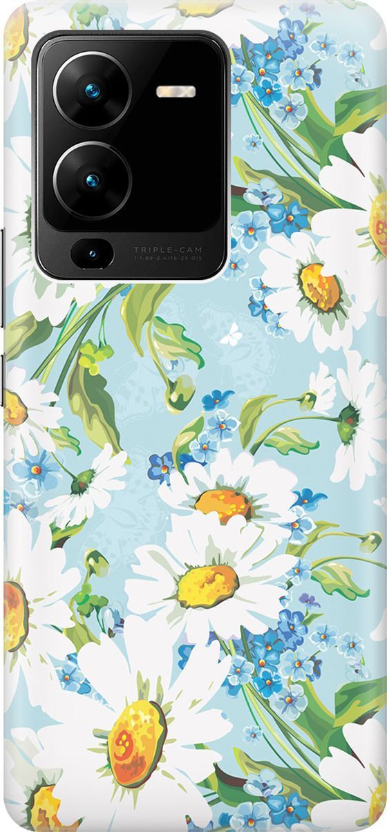 Силиконовый чехол на Vivo V25 Pro 5G с принтом 