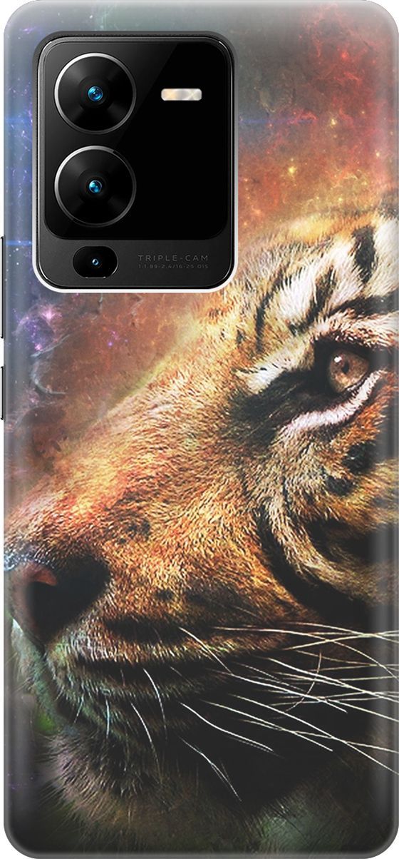 Силиконовый чехол на Vivo V25 Pro 5G с принтом 