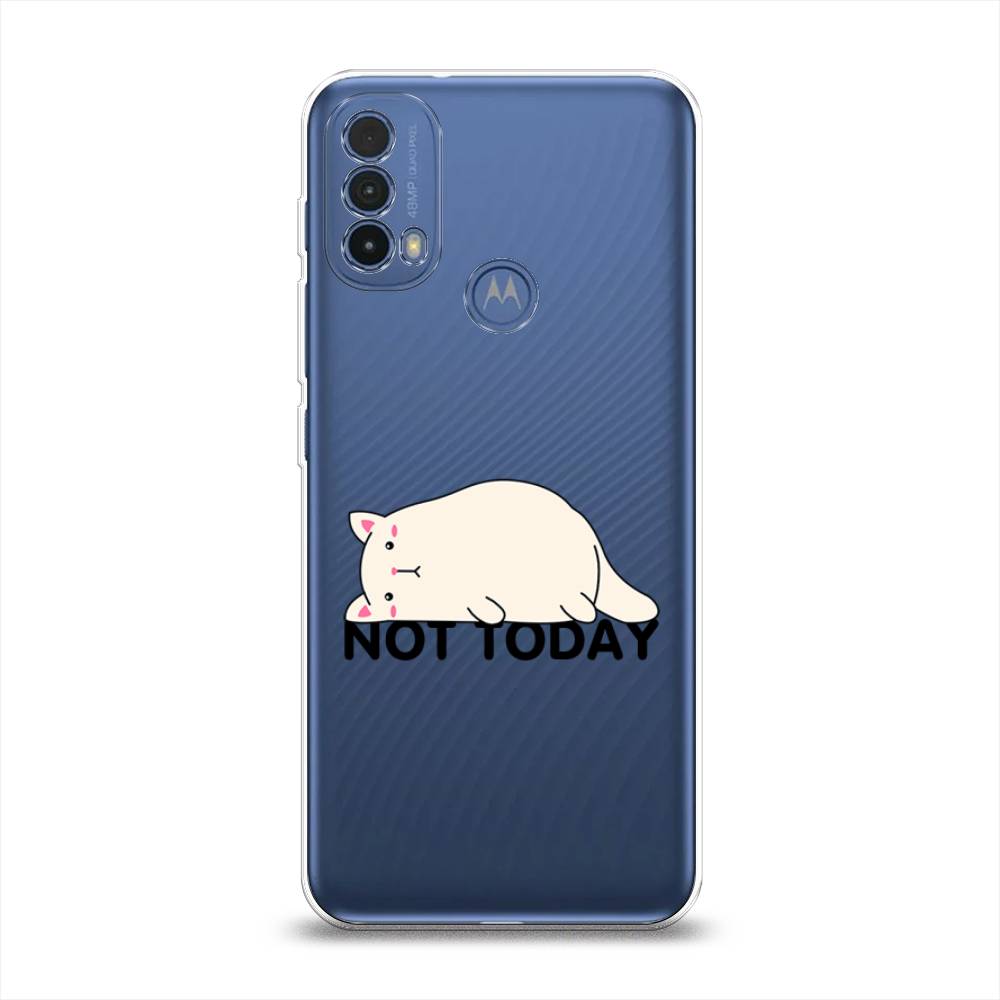 

Чехол на Lenovo K14 Plus "Cat not today", Белый;розовый;черный, 243550-1