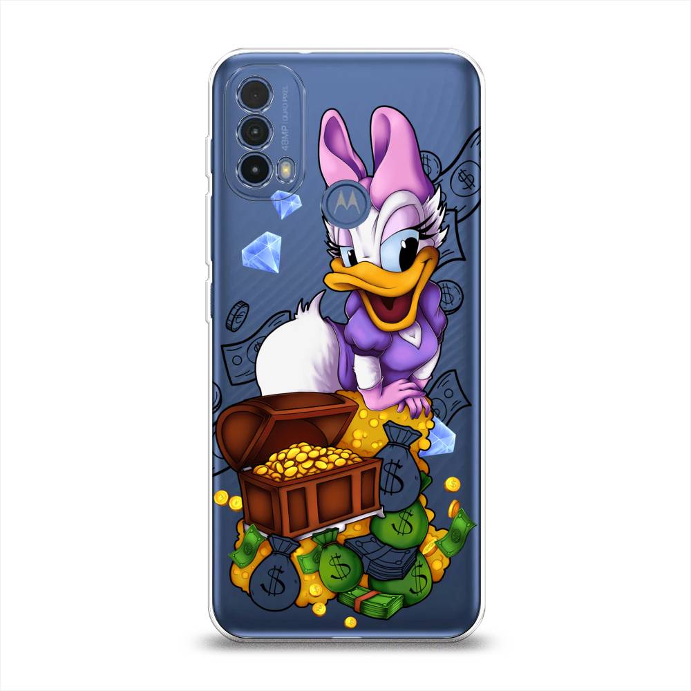 

Чехол на Lenovo K14 Plus "Rich Daisy Duck", Коричневый;белый;фиолетовый, 243550-6