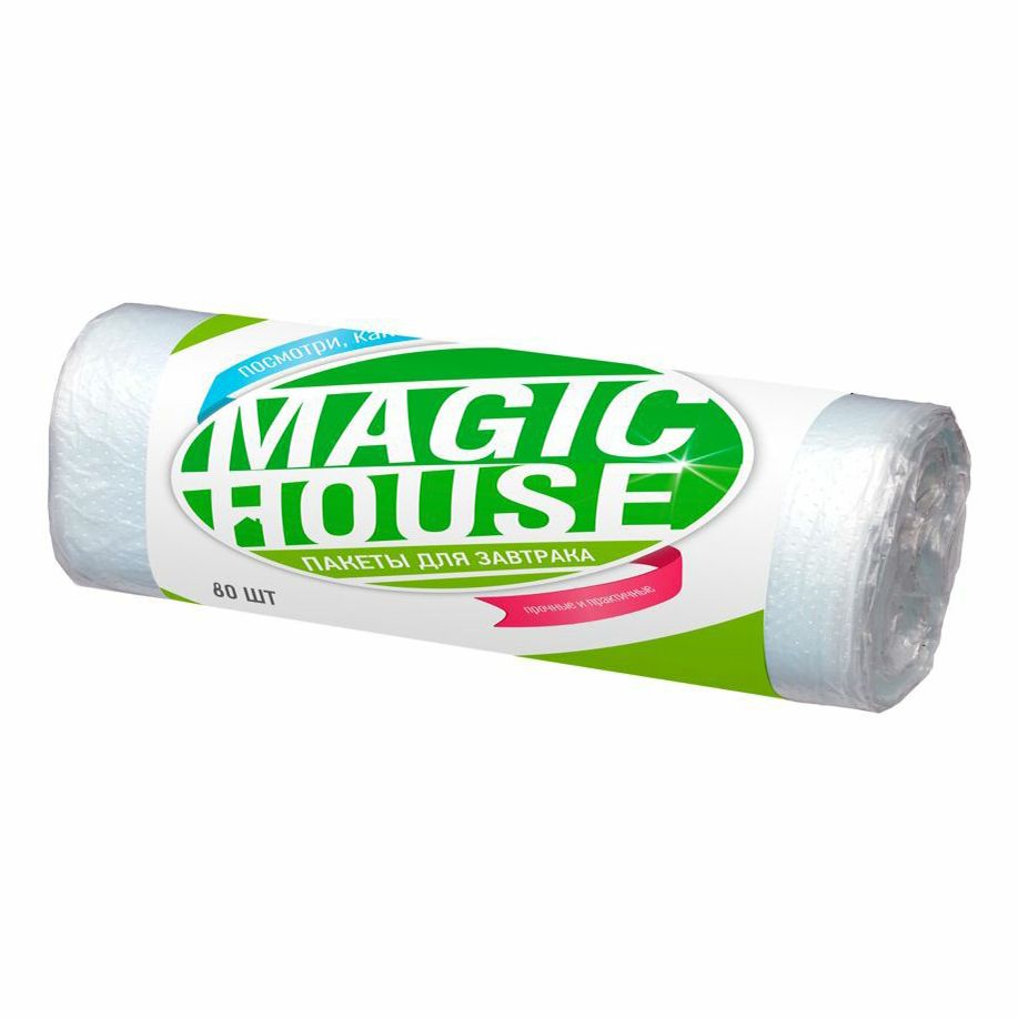 Пакеты Magic House для завтрака 24 х 37 см 80 шт