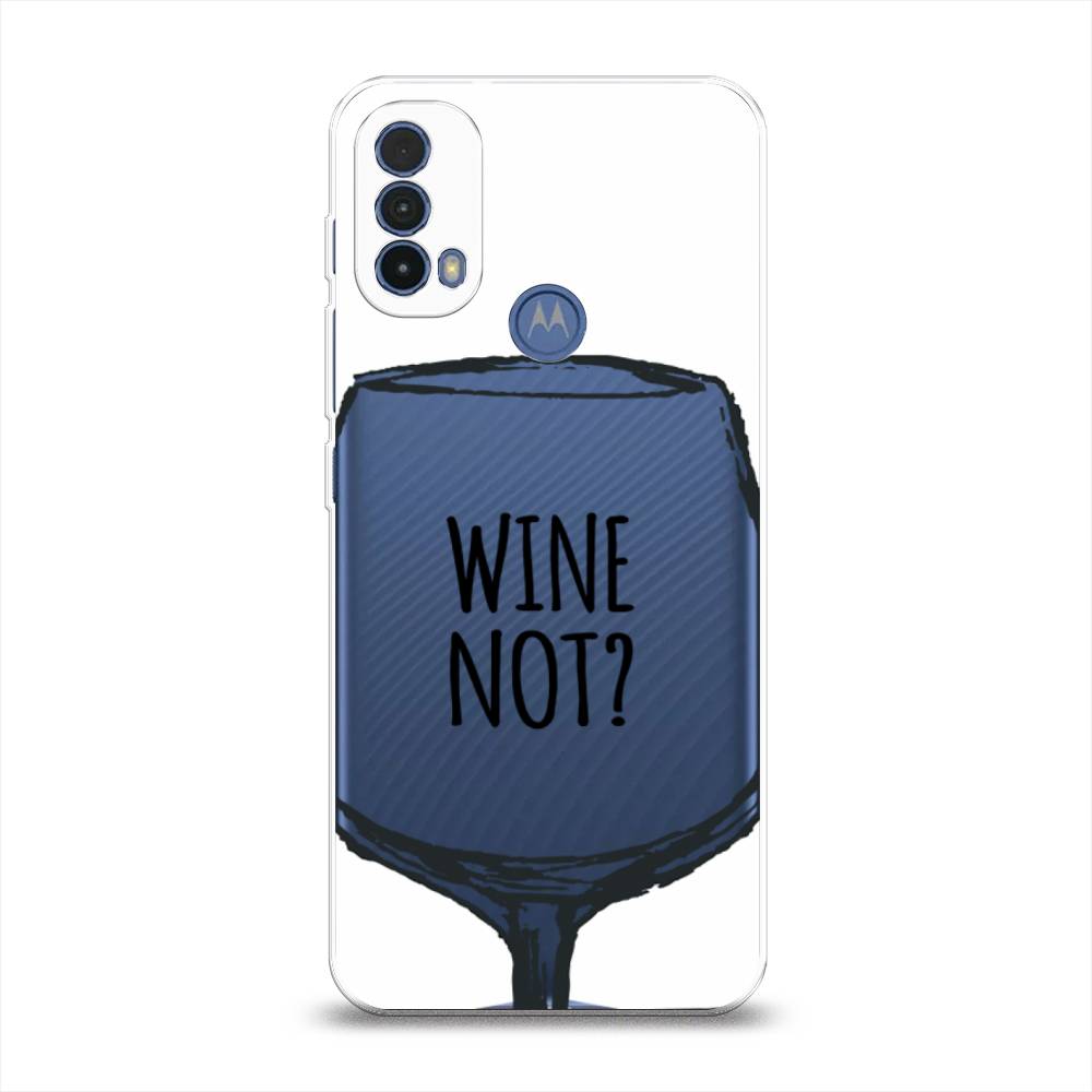 

Чехол на Lenovo K14 Plus "Wine not white", Белый, 243550-6