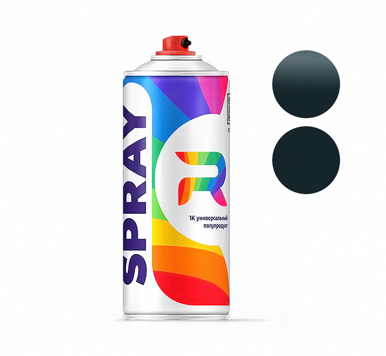 

Автомобильная краска Dodge - Blue Spruce (int.) (Акриловая) RAL1 аэрозоль 520 мл, Dodge RP8, P8, CHARP8I - Blue Spruce