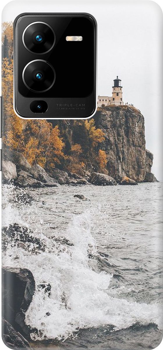 Силиконовый чехол на Vivo V25 Pro 5G с принтом 