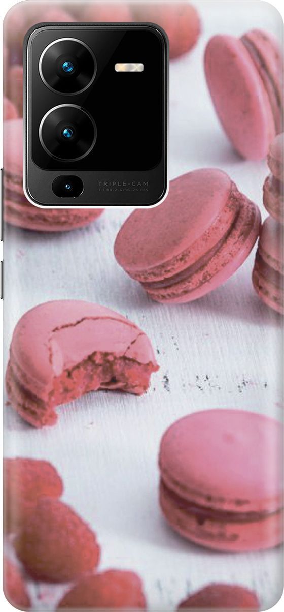 Силиконовый чехол на Vivo V25 Pro 5G с принтом 