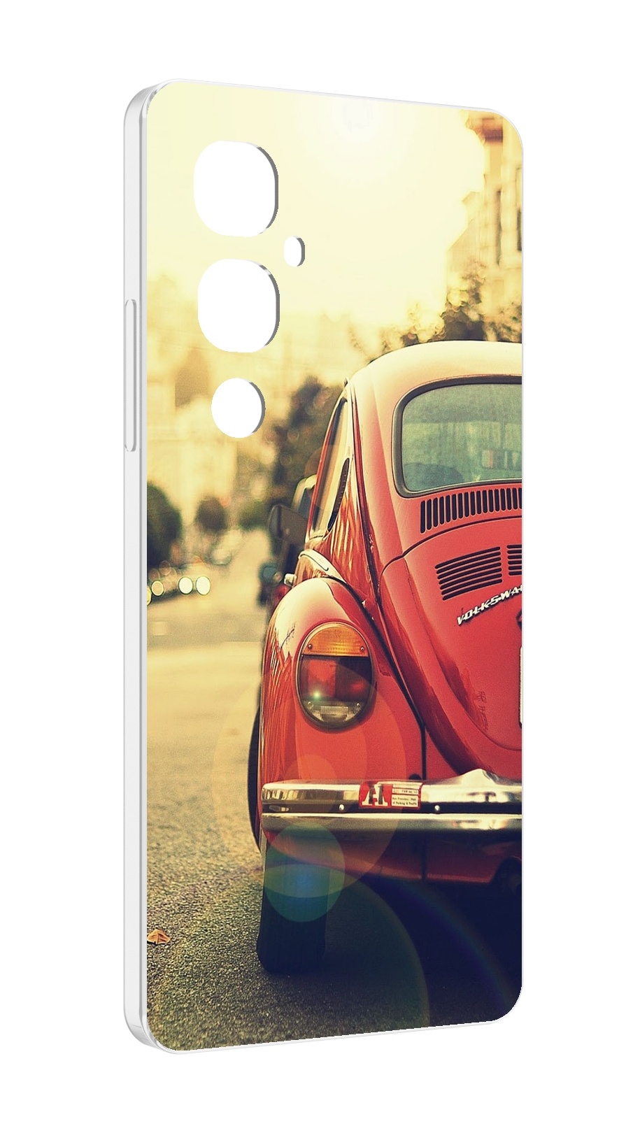 

Чехол MyPads Жук для Tecno Pova 4 Pro, Прозрачный, Tocco