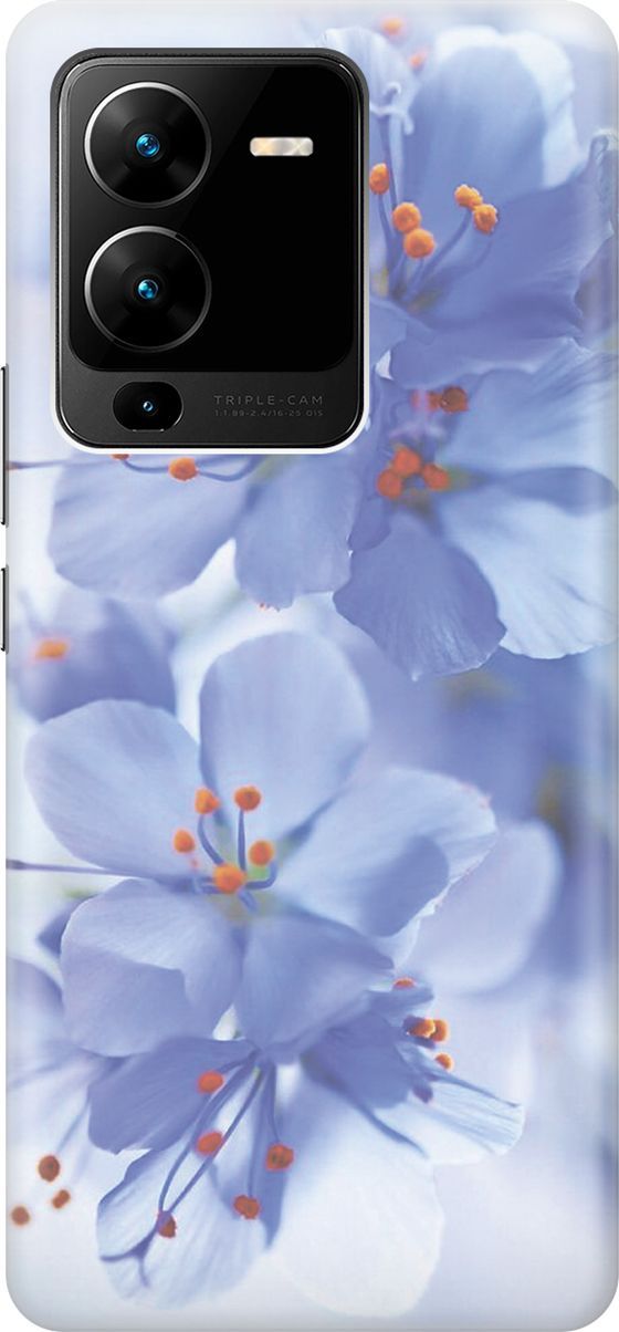Силиконовый чехол на Vivo V25 Pro 5G с принтом 