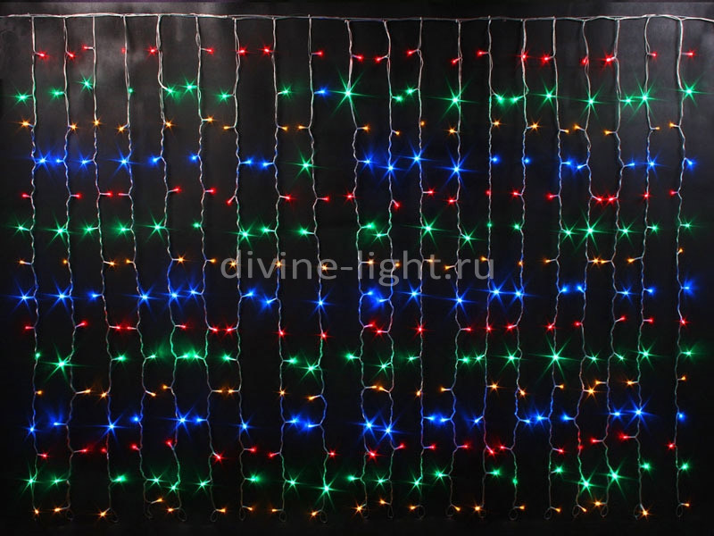Световой занавес Rich LED RL-CS2*1.5-T/M 2x1,5 м разноцветный/RGB