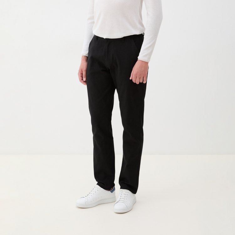 

Брюки мужские Maison David BLN916 черные XL, Черный, BLN916