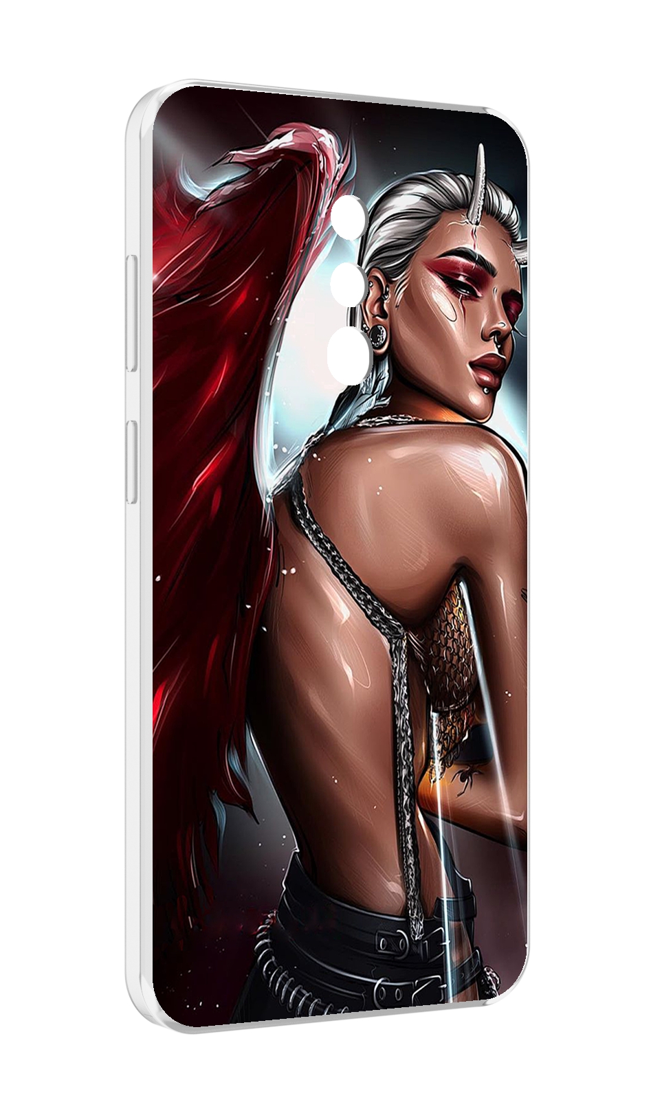 

Чехол MyPads девушка-с-крыльями женский для Blackview BV5200, Прозрачный, Tocco