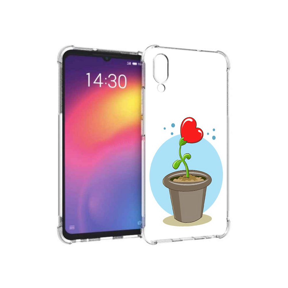 

Чехол MyPads Tocco для Meizu Note 9 Растение любви 14 февраля (PT134513.88.145), Прозрачный, Tocco