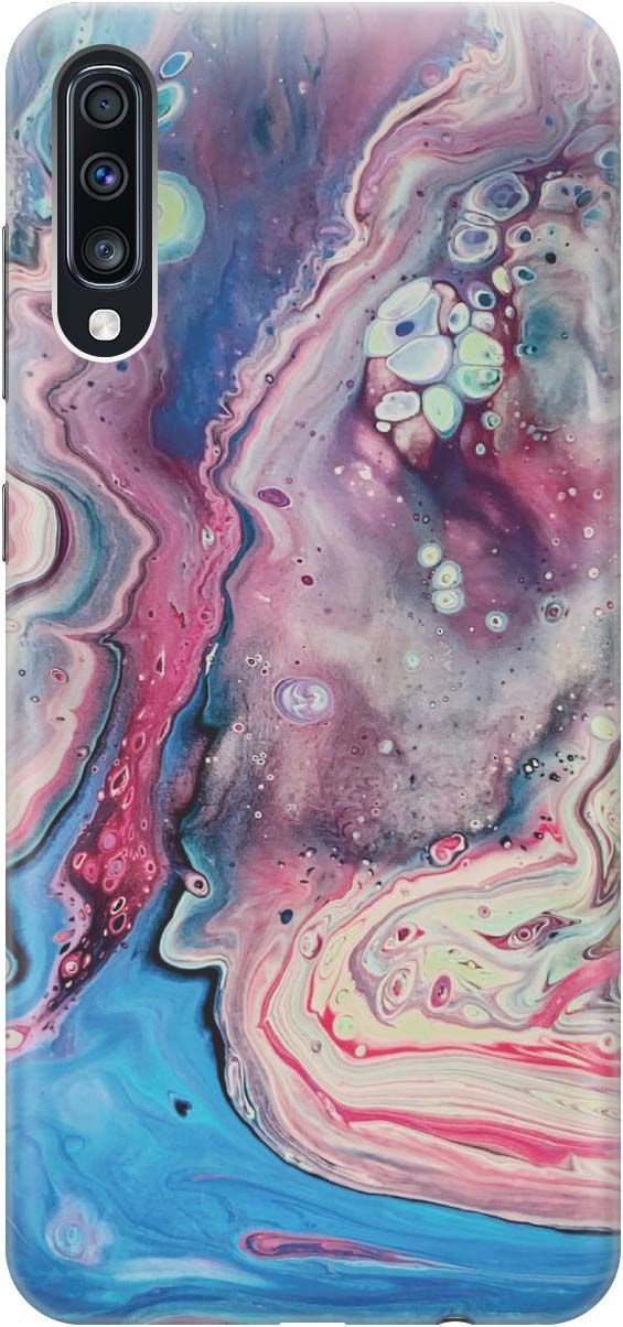 

Чехол на Samsung Galaxy A70/A70s с принтом "Разноцветный мрамор", Голубой;желтый, 390