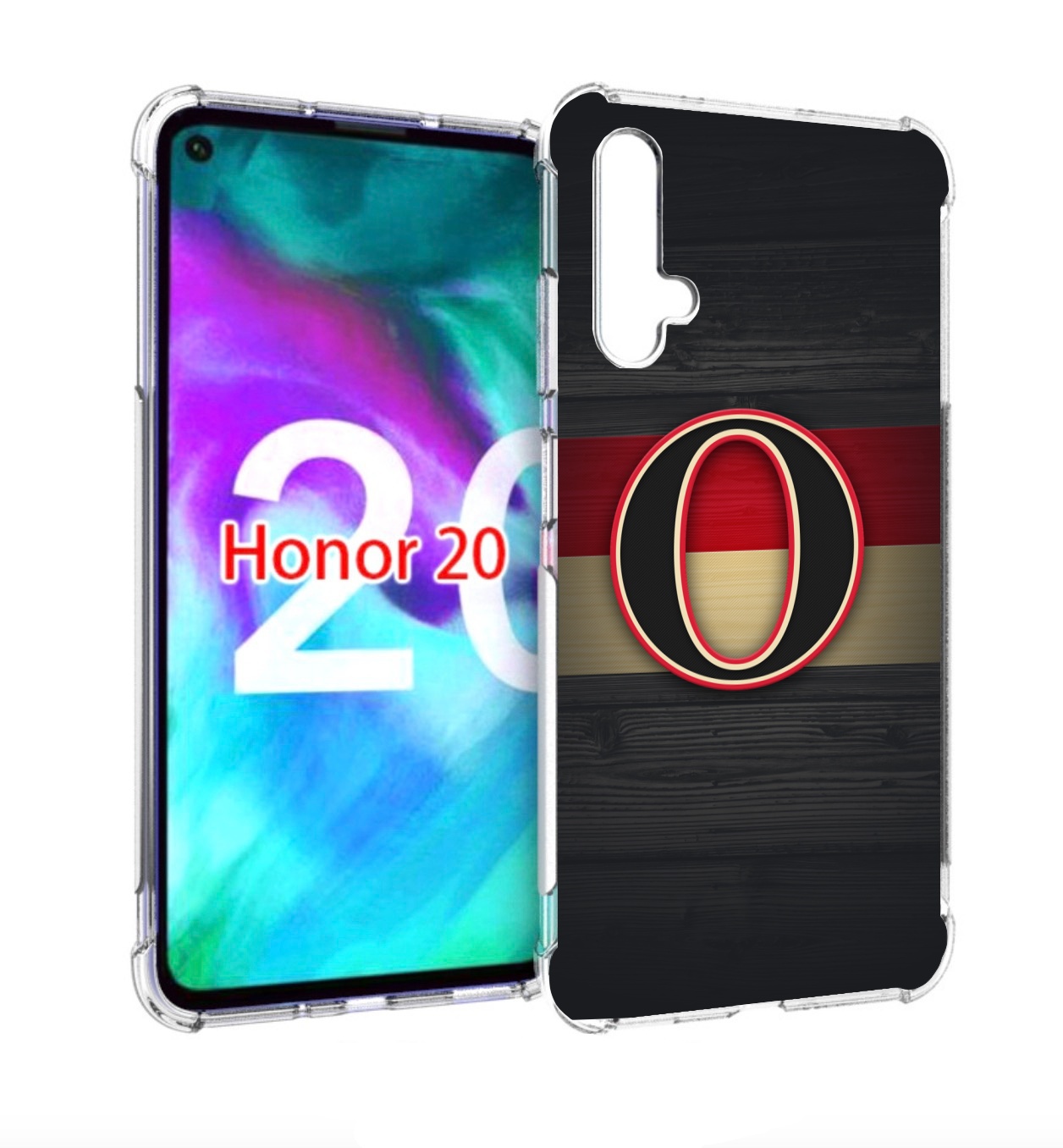 

Чехол бампер MyPads оттава сенаторс для Honor 20, Прозрачный, Tocco