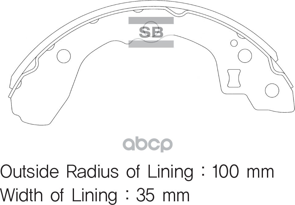 

Колодки Барабанные Kia Sephia 1.5-1.8 93>/Shuma 1.5-1.8 97> Sangsin brake SA0 Sa051