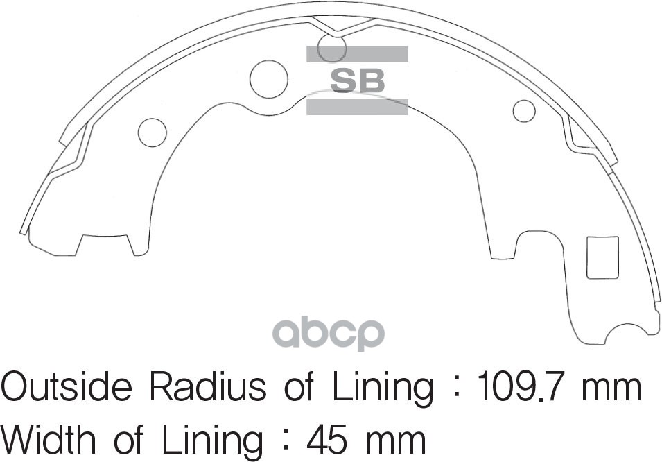 

Sa072-Posns_[583054ba00] !Колодки Барабанные З Hyundai H100 Truck/Porter 2.5d 86-03 Sangsi