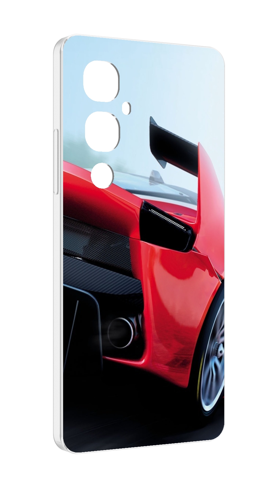 

Чехол MyPads Крыло-машины мужской для Tecno Pova 4 Pro, Прозрачный, Tocco