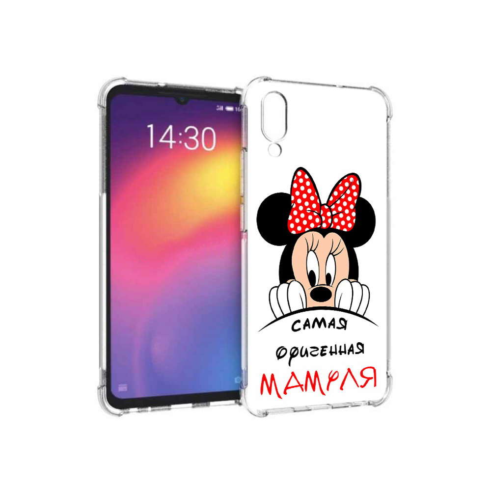 

Чехол MyPads Tocco для Meizu Note 9 Самая лучшая мамуля Мини Маус (PT134513.88.152), Прозрачный, Tocco