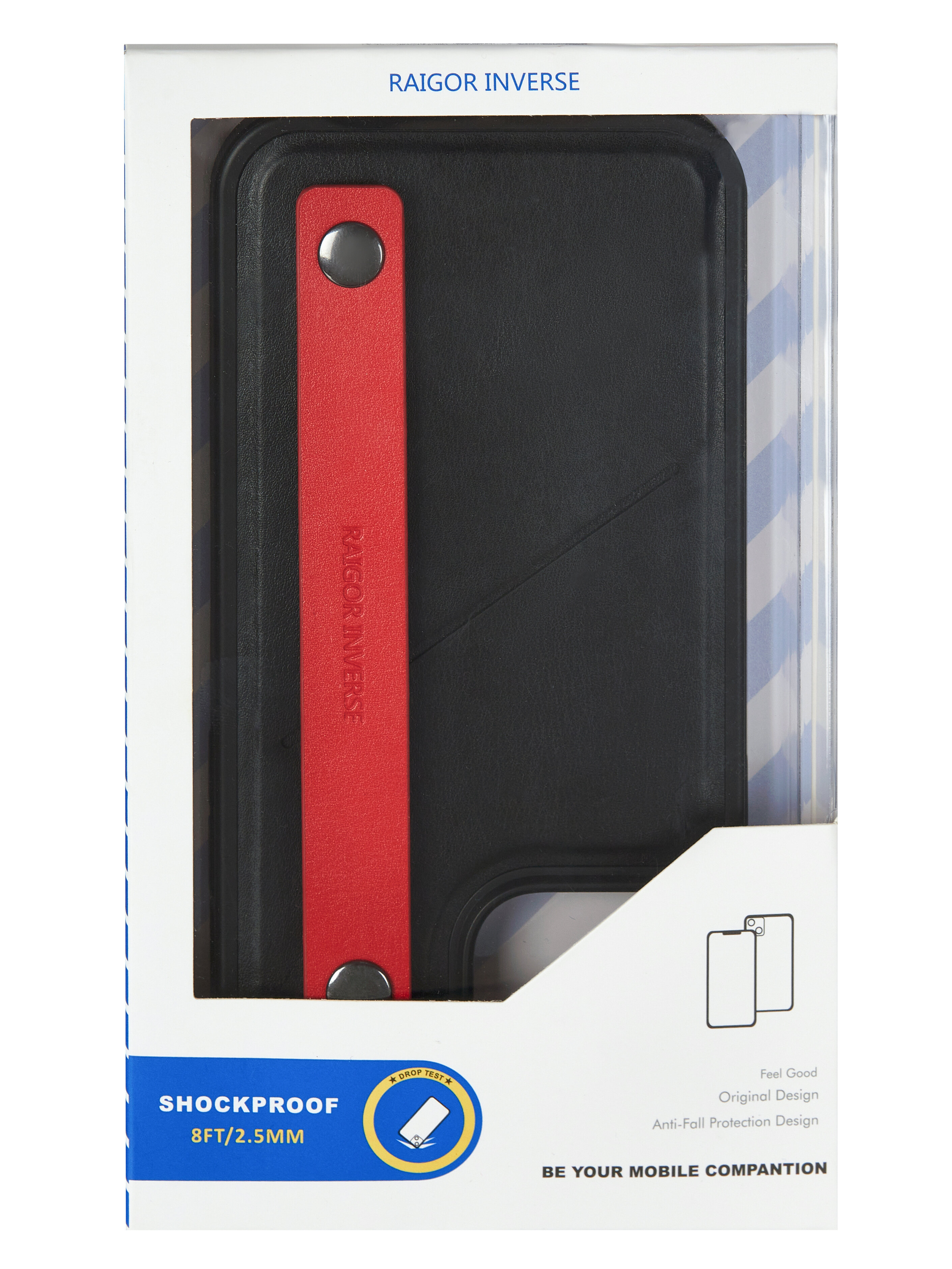 

Чехол для iPhone 12 Pro Raicor Inverse с ремешком и карманом, Apple iPhone 12 Pro