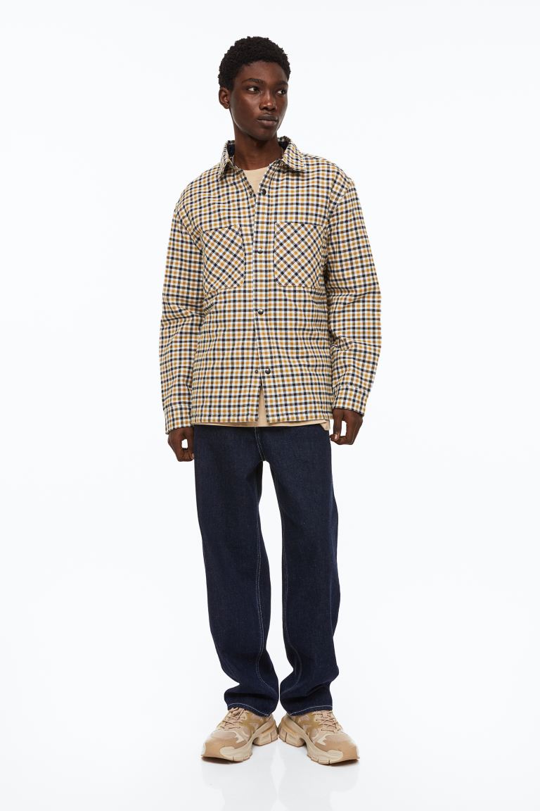 

Рубашка мужская H&M 1070735009 желтая XS (доставка из-за рубежа), Желтый, 1070735009