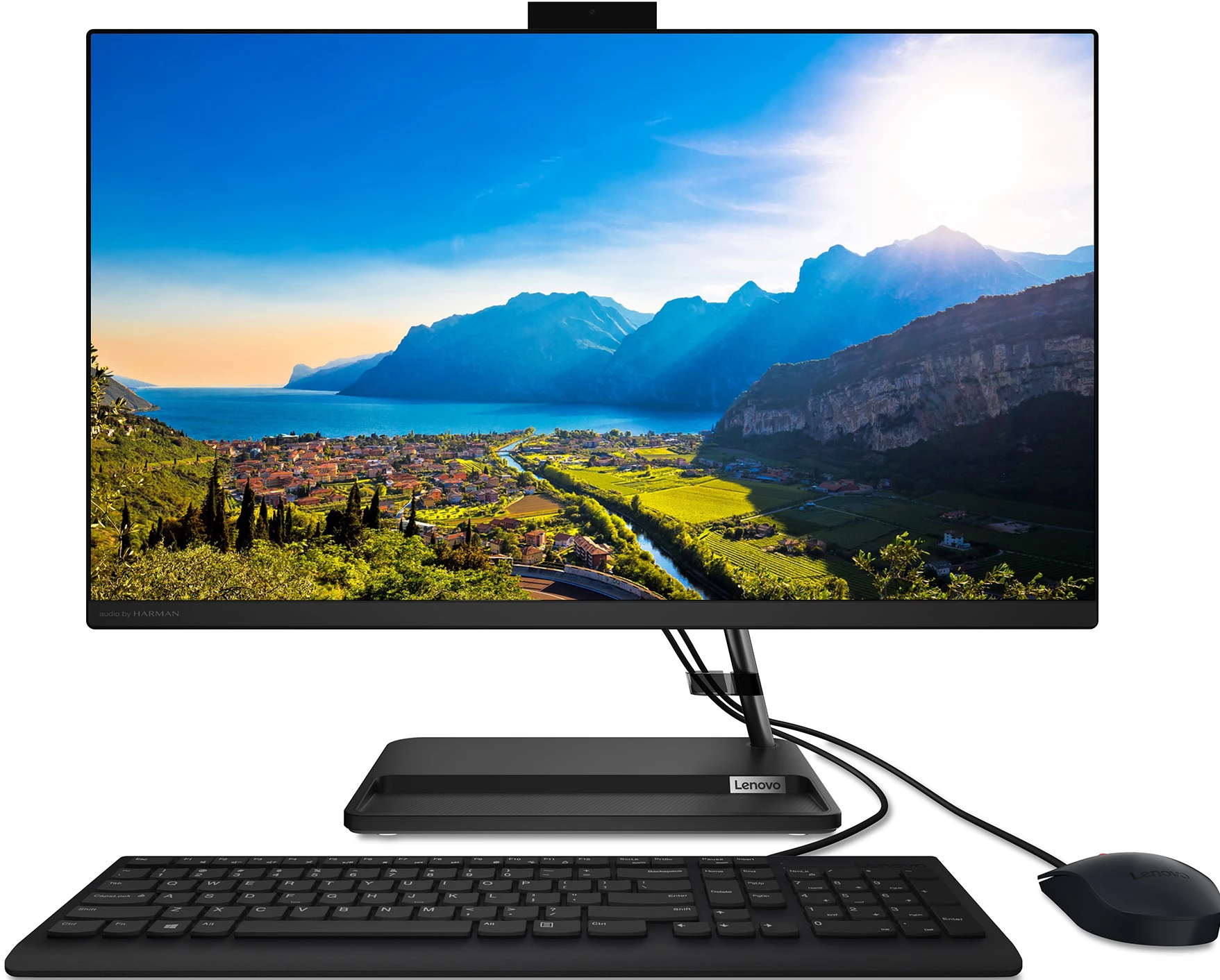 фото Моноблок lenovo ideacentre aio 3 27alc6 (f0fy000drk)