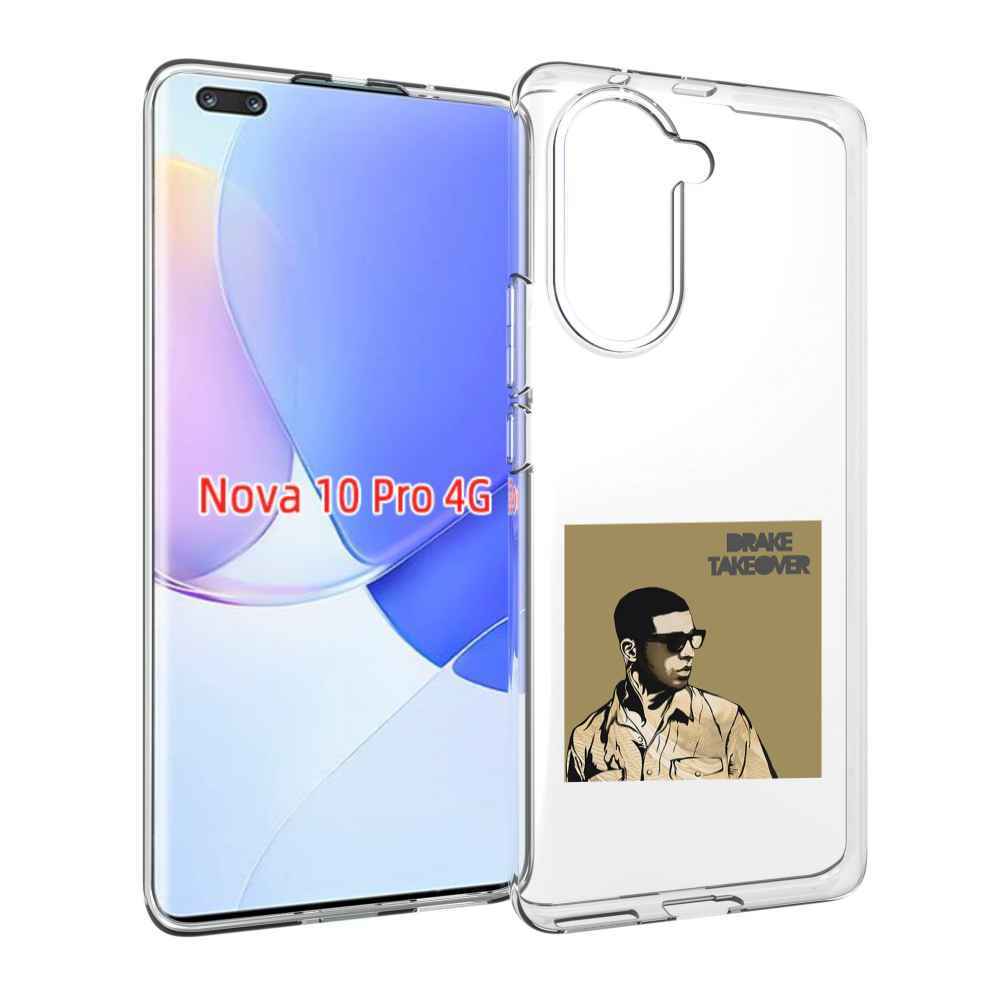 Чехол MyPads Drake - Takeover для Huawei Nova 10 Pro противоударный