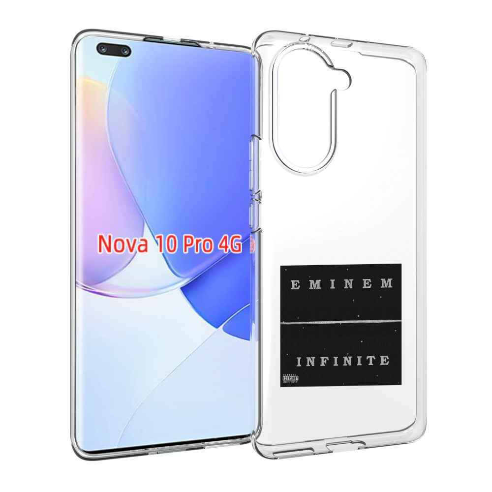 Чехол MyPads Eminem INFINITE для Huawei Nova 10 Pro противоударный