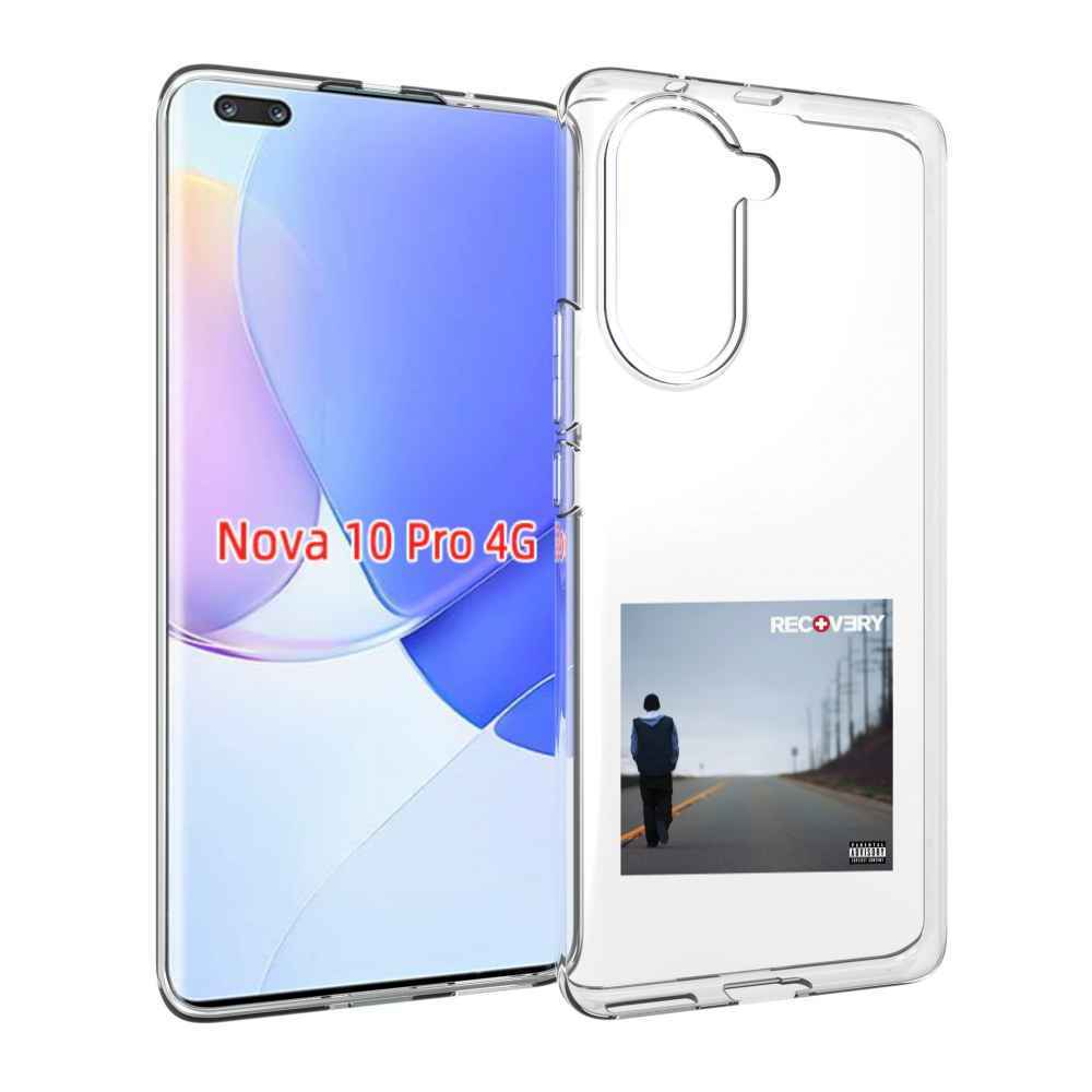 Чехол MyPads Eminem RECOVERY для Huawei Nova 10 Pro противоударный