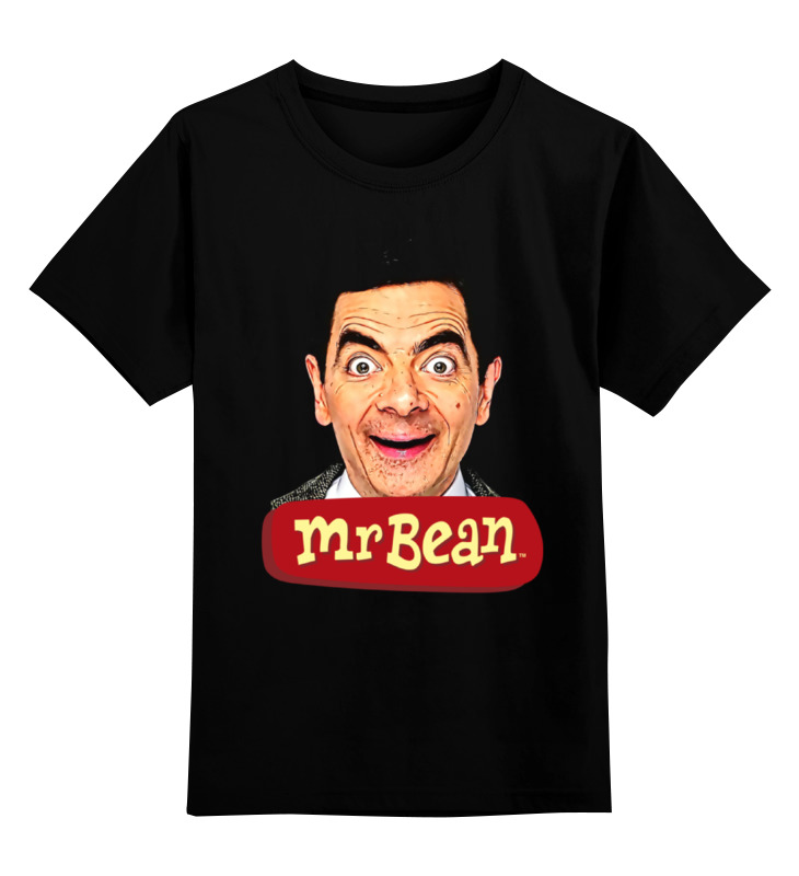 

Футболка детская Printio Mr.bean цв. черный р. 164, Mr.bean